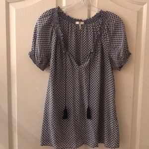 100% silk joie blouse